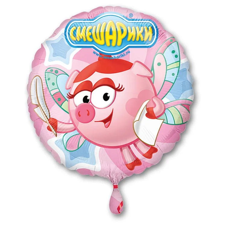 А 18"/46см Смешарики Нюша/1 шт./(США)