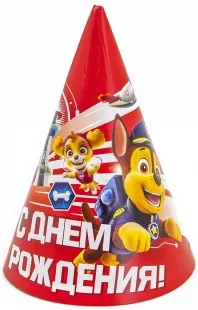 Колпак "Щенячий патруль" / уп. 6 шт.