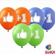 12" Пастель "Лайк +1" 2 ст.  / уп.100 шт. /