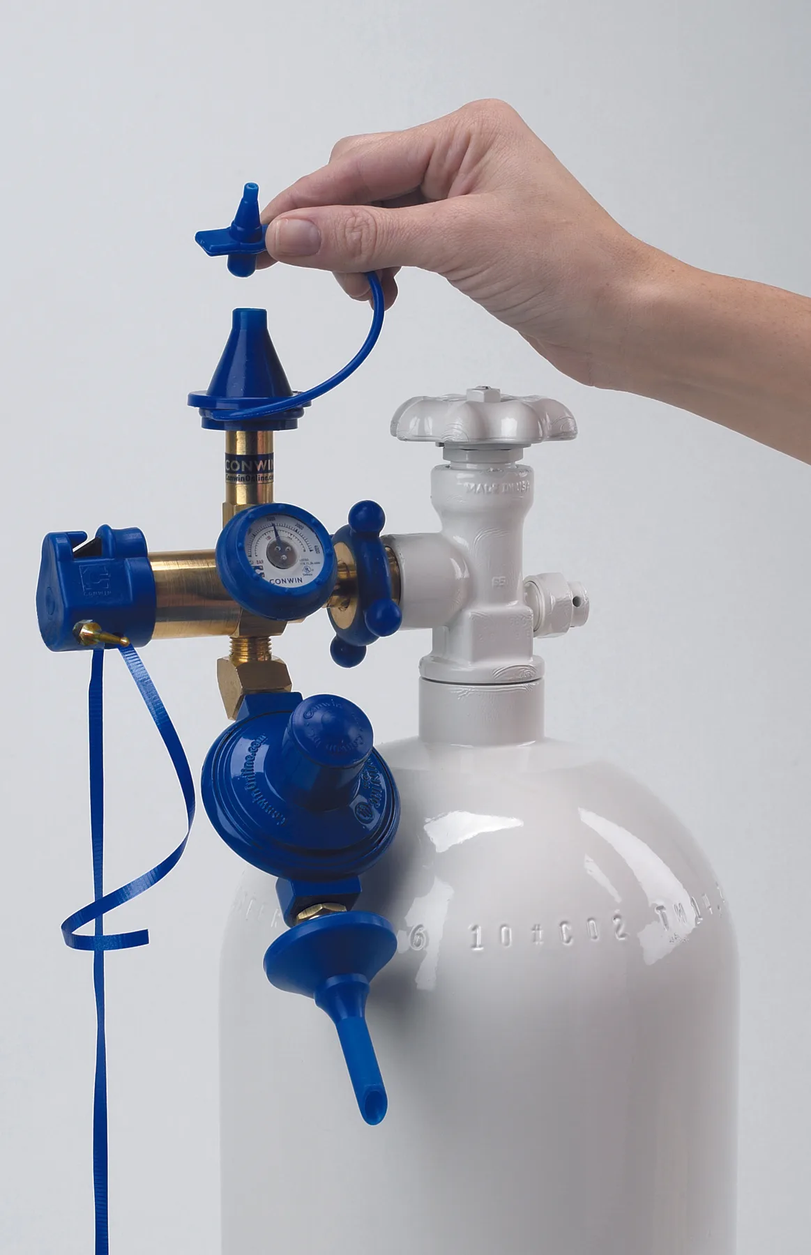 Насадка для баллона Precision Plus с нажимным клапаном