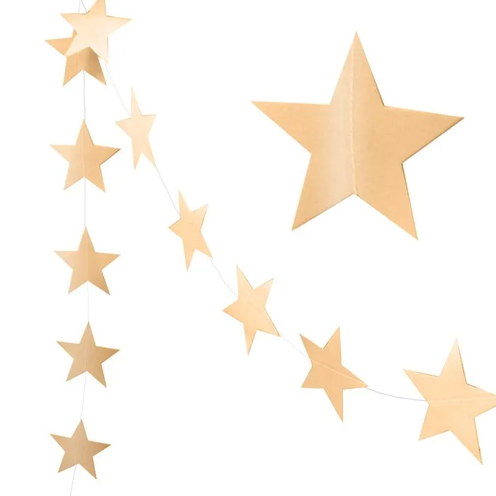 Гирлянда 3,2м "Звезды" Золото/ 1 шт./(Китай)