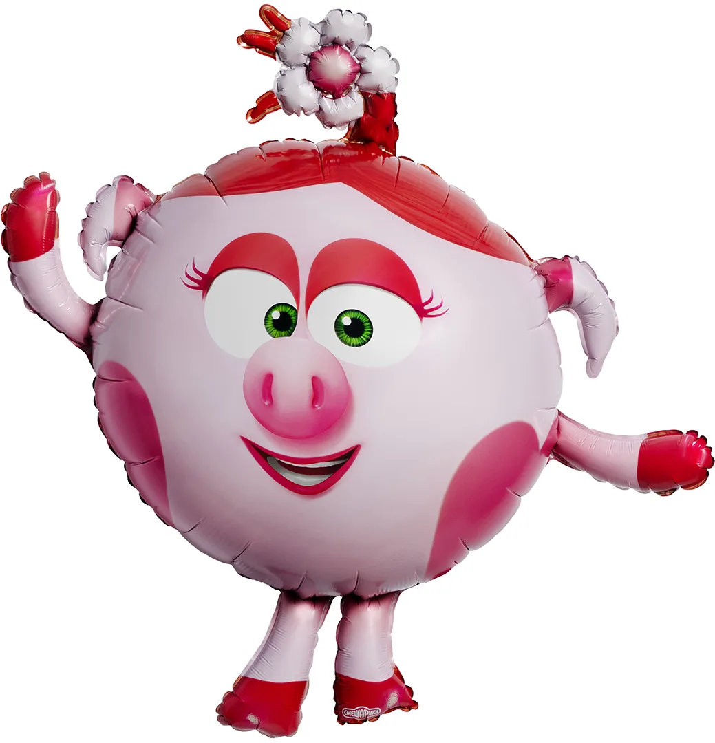 F 41"/104см Смешарики, Нюша, 1 шт. в уп. (Китай)