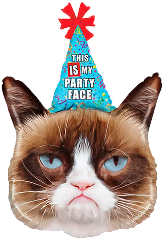 F 35"/89см Сердитая кошка в колпаке, 1 шт.(Китай)