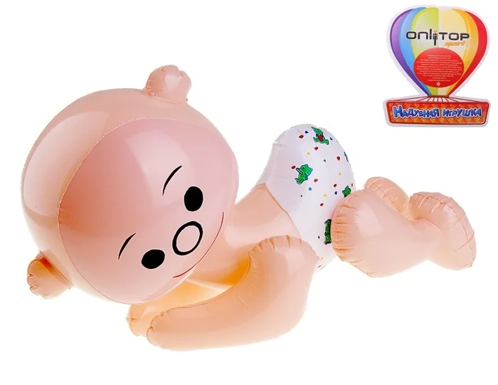 Игрушка надувнаяПупс 50 см., звук