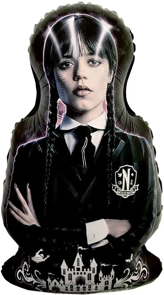 F 33"/84 см Мрачная стори, Уэнсдей, Академия Невермор, 1 шт. (Китай)