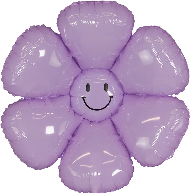 F 17''/43 см Мини-цветок, Ромашка, Сиреневый, 1 шт. (Китай)