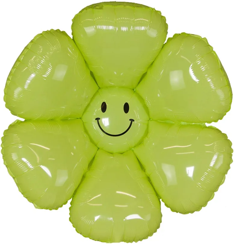 F 28''/71 см Цветок, Ромашка (надув воздухом), Зеленый, 1 шт. (Китай)