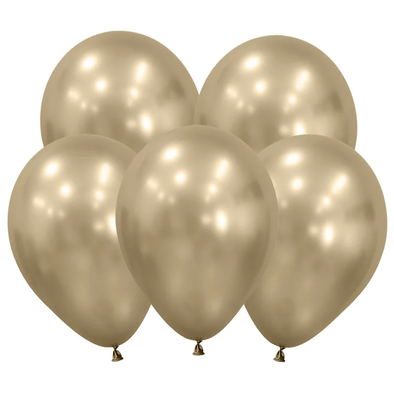 S Шелк 5"/13см Золото, шелк, 50 шт.(Колумбия)