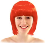 Парик "Каре" рыжий / 1 шт. / Китай