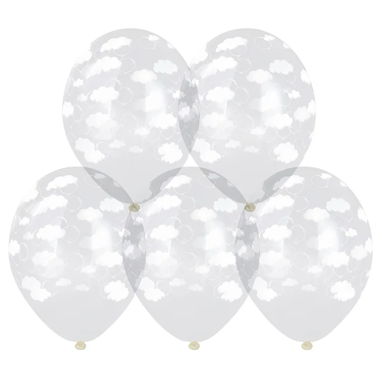 В 14"/35 см. Облака/ 25 шт.(Бельгия)