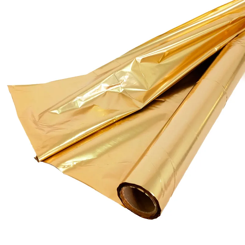 Полисилк рулон 100 см/20 м Золото/Золото(Россия)