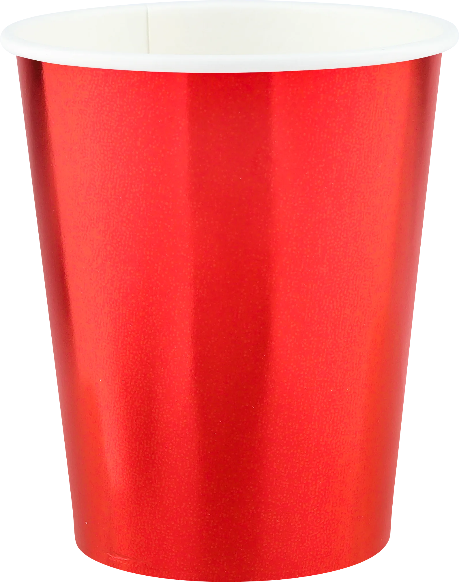 Стаканы (250 мл) Красный, Металлик, 6 шт.