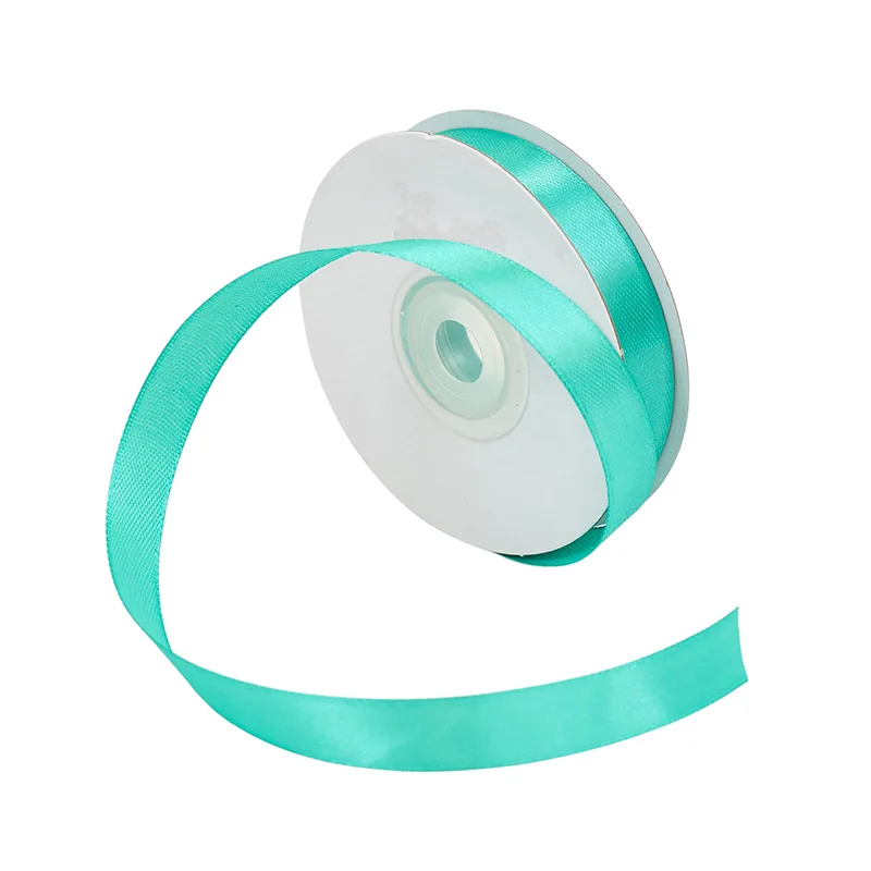 Лента атласная (1,2 см*22,85 м) Тиффани, 1 шт.