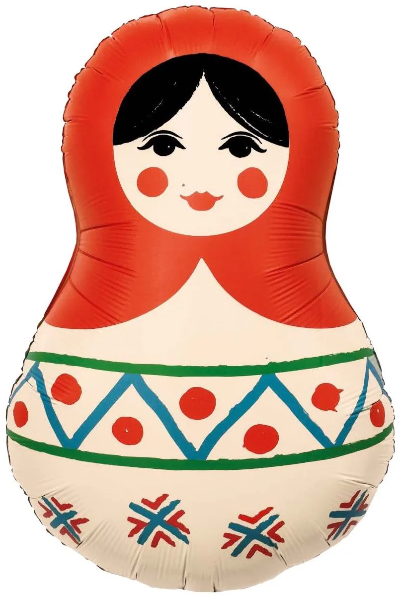 Р 31"/79см Матрешка Русский узор, 1 шт. в уп.(Россия)