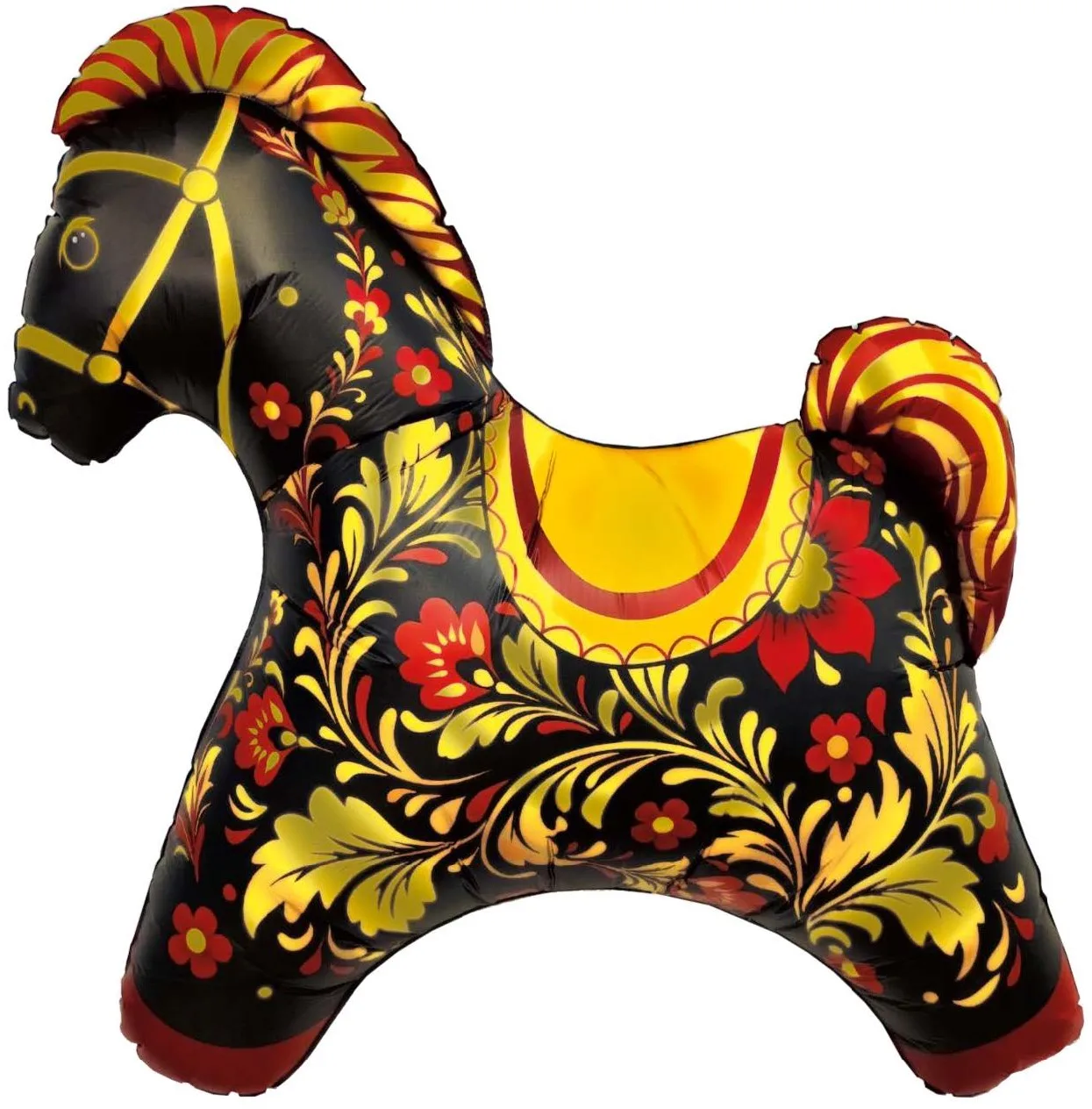 Р 32"/81см Лошадка Золотая роспись, 1 шт. в уп.(Россия)