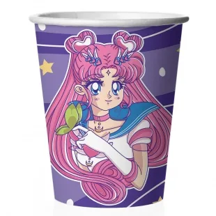 Стаканы (250 мл) Аниме, Девочка в матроске, 6 шт.