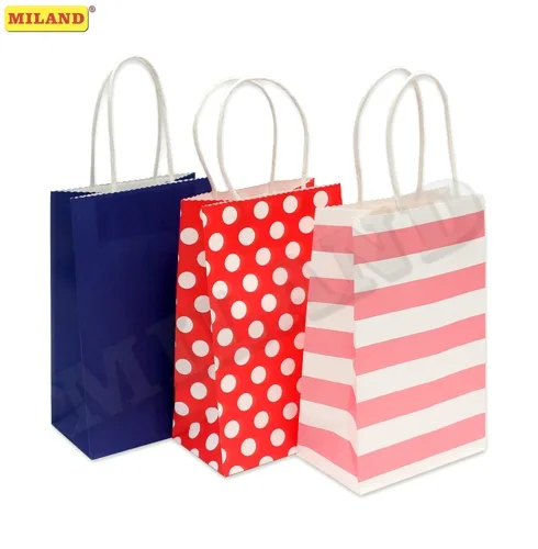 Пакет подарочный Крафт-бумага 13,2*21,2*8 (S)