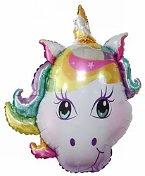 F 30"/76см Голова Волшебного Единорога, 1 шт.(Китай)