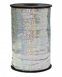 Лента Голография (0,5 см*200 м) Серебро/ (Китай)