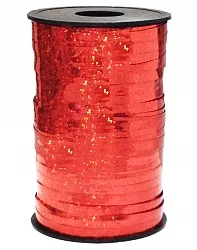Лента Голография (0,5 см*200 м) Красный/ (Китай)