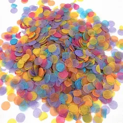 Конфетти Круги, Разноцветные, бумага, 7 гр.