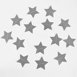 Подвеска "Звезды" Серебро, 220 см.