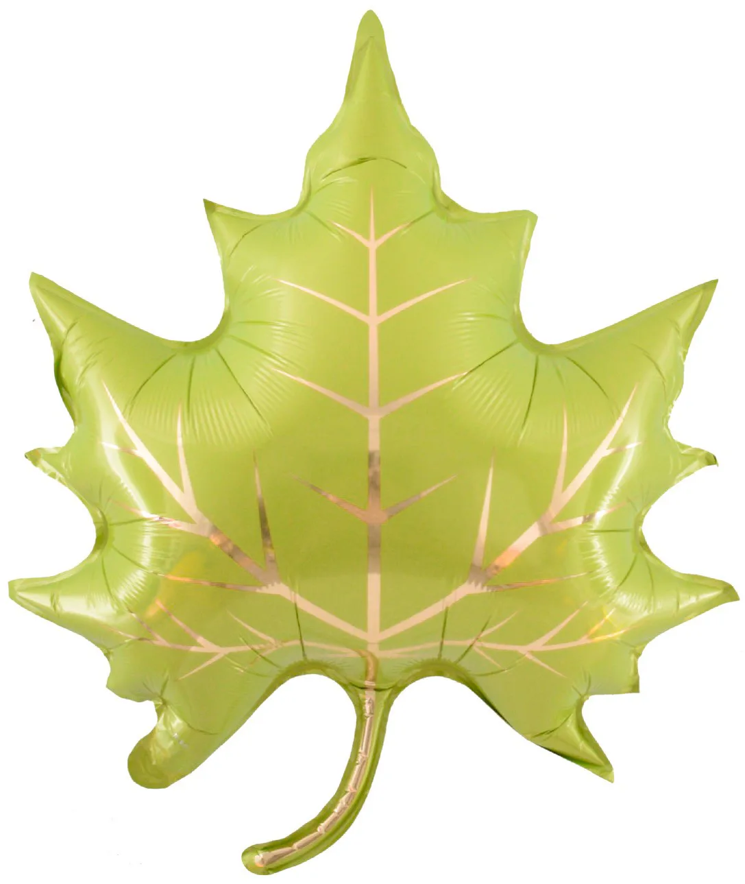 F 28"/71см Кленовый лист, Зеленый, 1 шт.(Китай)