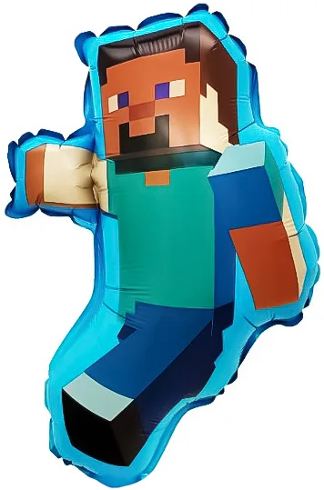 F 17"/43см Пиксельный герой, 1 шт.(Китай)