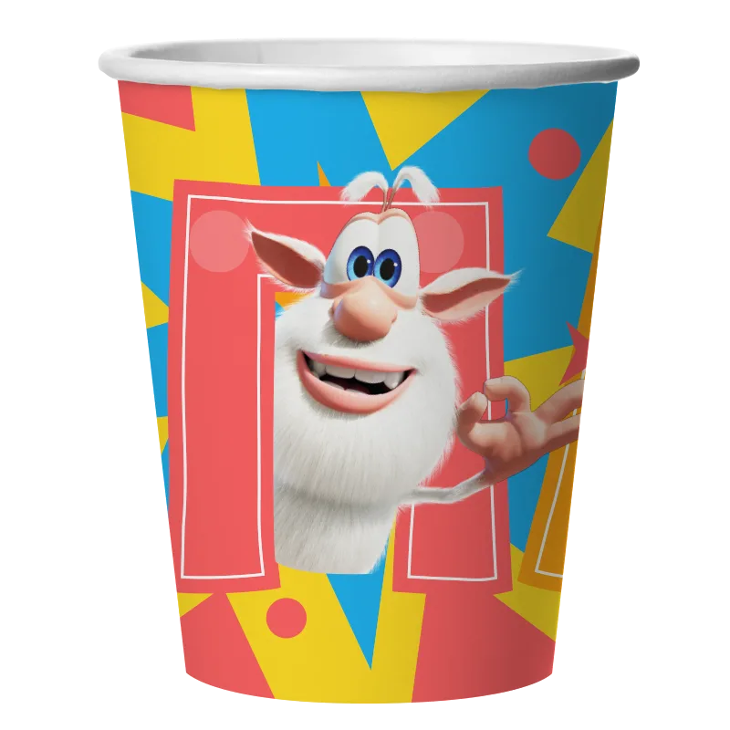 Стаканы (250 мл) Супер Буба, 6 шт.