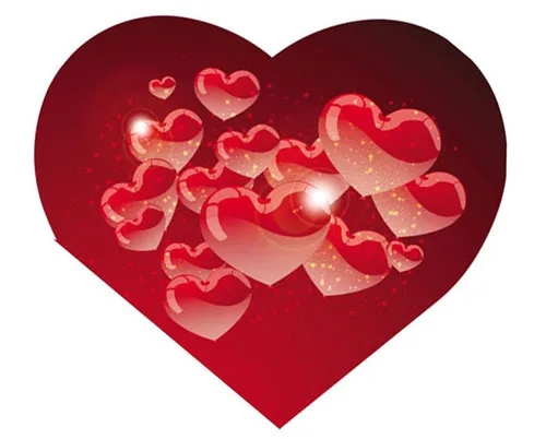 Валентинка Сердечки (20 шт.)