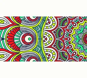 Конверт без текста (Узор антистресс) (10 шт.)