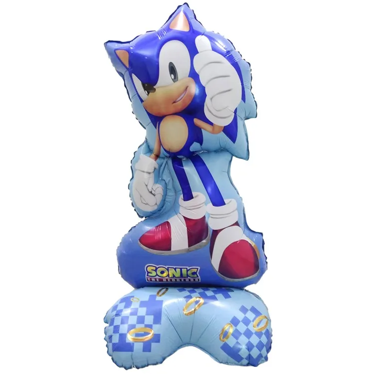 К 46"/117 см Ежик Аниме синий, 1 шт. (Китай)