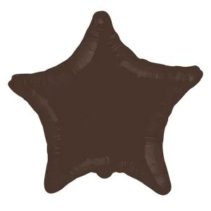 F 18"/46см Звезда, Шоколад,  1 шт. (Китай)