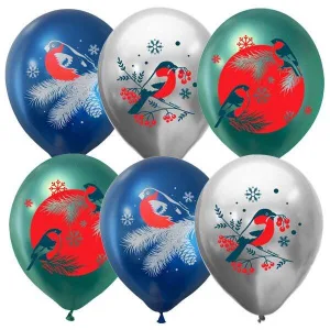 М 12"/30см Снегири, Хром / уп. 10 шт.(Мексика)