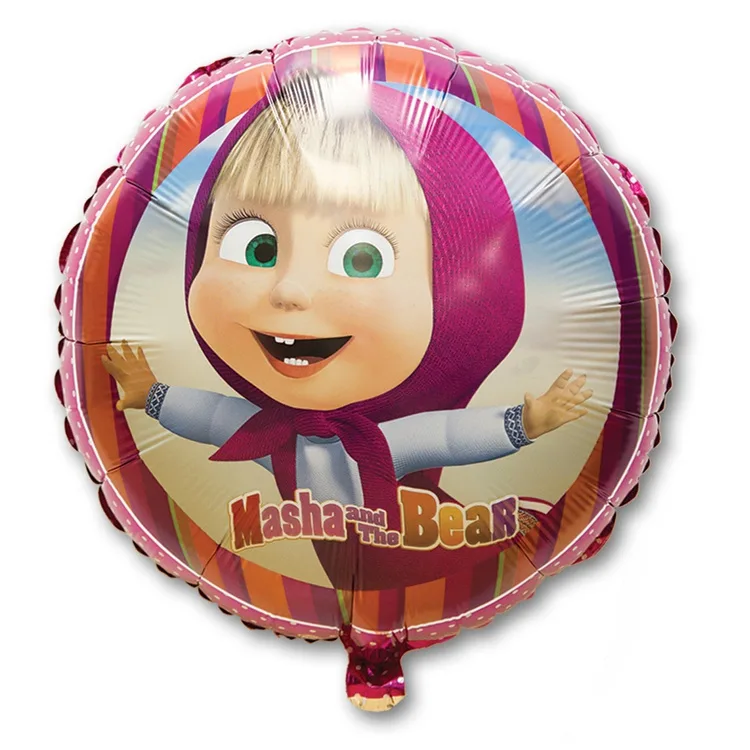 G 18"/46см Круг Маша и Медведь, 1 шт.(Италия)