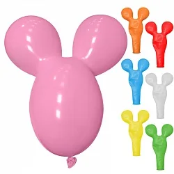 К 17"/43см Мышь, Ассорти, Пастель,50 шт.(Китай)