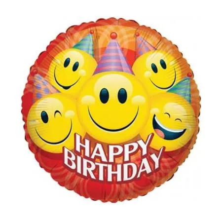 И 18 Круг РУС С днем рождения Смайлы