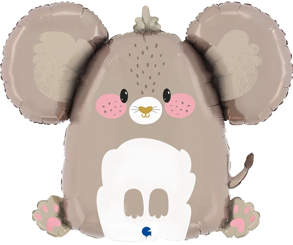 G 26''/66 см Маленькая мышка, серый 1 шт. (Италия)