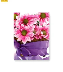 Пакет подарочный Красивый букет(S) 12 х 15 х 9