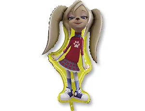 G 41"/104см Барбоскины Роза, 1 шт.(Италия)