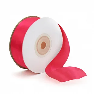 Лента Атлас Классический Винный/ 50 мм * 22,85 м (Китай)