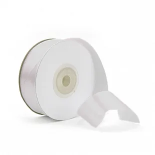 Лента Атлас Жемчужный/ 12 мм * 22,85 м (Китай)