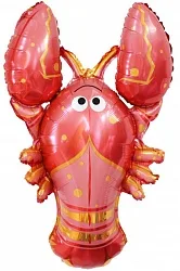 F 39"/99см Лобстер, Розовый, 1 шт. (Китай)