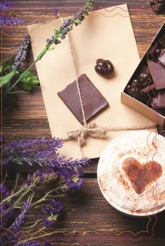 Мини-открытка "Арт-кофе" (20 шт.)