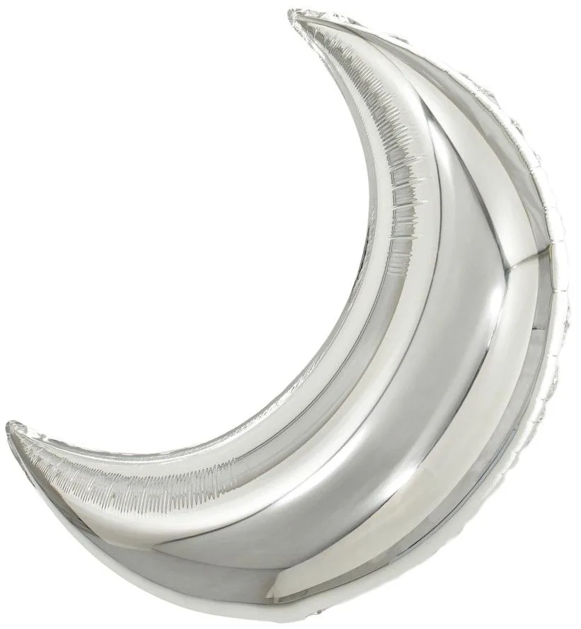 F 10"/25 см Полумесяц, Серебро, 1 шт. (Китай)