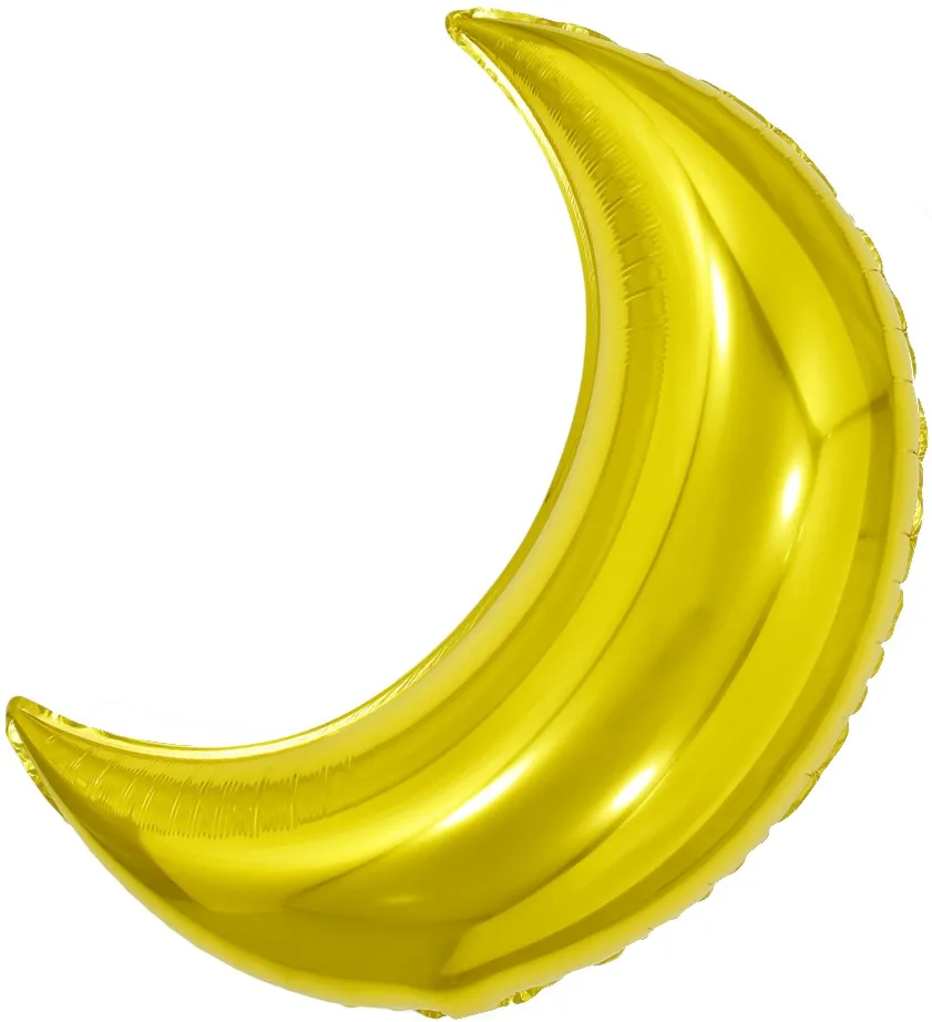 F 10"/25 см Полумесяц, Золото, 1 шт. (Китай)