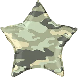 Р 18"/46см Звезда, Камуфляж, Зеленый, 1 шт. (Россия)