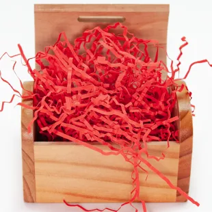 Наполнитель бумажный, Красный, 50 гр