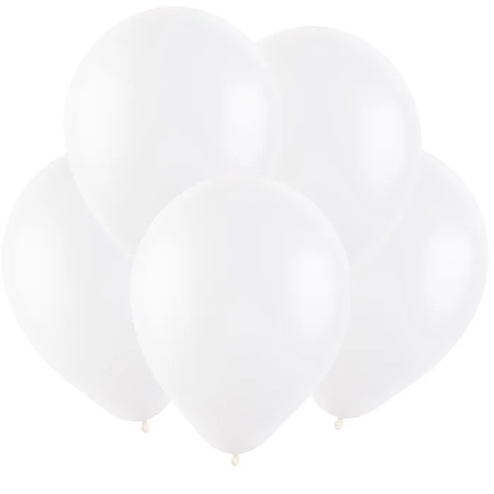 Т 5"/13см  Пастель Белый 100шт. (Турция)