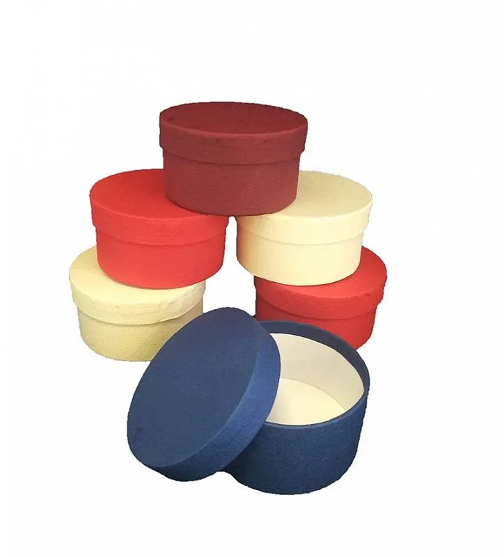 Набор коробок 6 в 1 "Цветочный микс"/цилиндр 10,8*5,1 см (Китай)